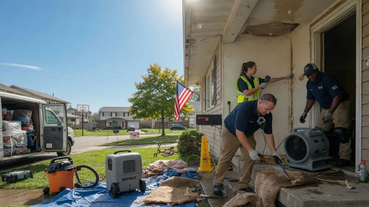 Water Damage Restoration in Lyons, KS near me